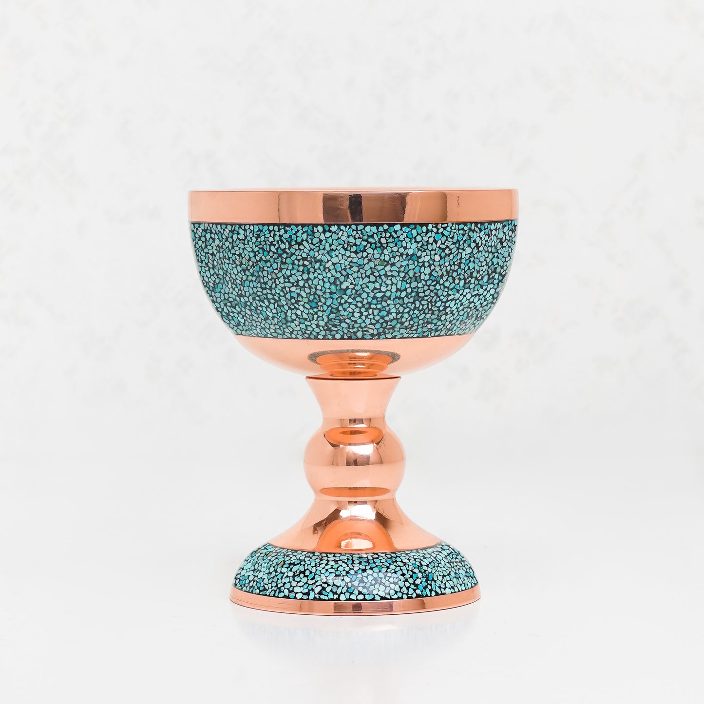 Luxury Handcrafted Turquoise & Copper Bowl | Decorative Dish & Premium Gifting | Persis Antiques